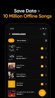 audiomack - play music offline iphone resimleri 2