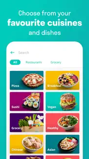 deliveroo: food delivery app iphone capturas de pantalla 2