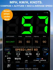 speedometer 55 gps speed & hud ipad images 1
