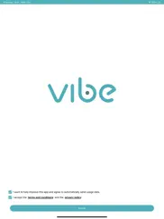 vibe app ipad bildschirmfoto 1