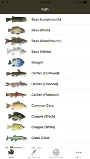 freshwater fishing guide iPhone Captures Décran 1