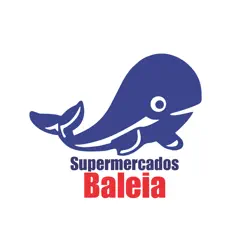 supermercados baleia logo, reviews