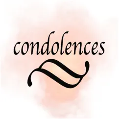 condolences stickers logo, reviews