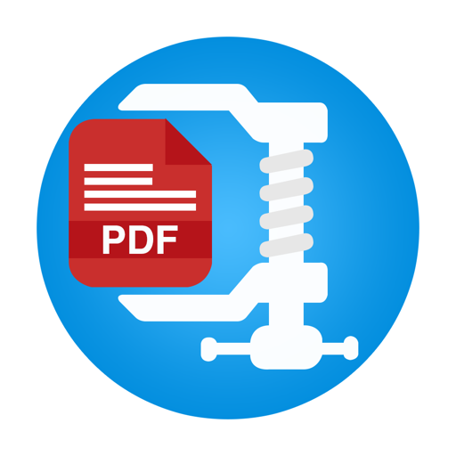 pdf - compress, reduce and optimize logo, reviews