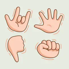 just hand emojis logo, reviews