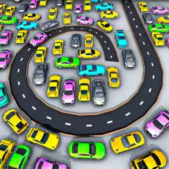 crazy traffic parking jam 3d logo, reviews