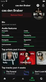 stats.fm for spotify music app iphone images 4