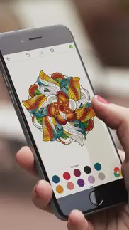 coloriage mandala magique pour adulte iPhone Captures Décran 1