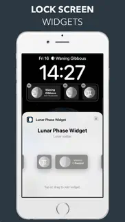 lunar phase widget iPhone Captures Décran 4