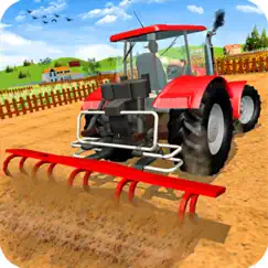 modern tractor farming game logo, reviews