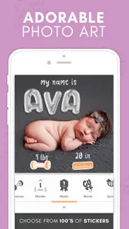 baby art milestones iphone resimleri 1