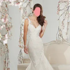 lovely wedding dress montage logo, reviews