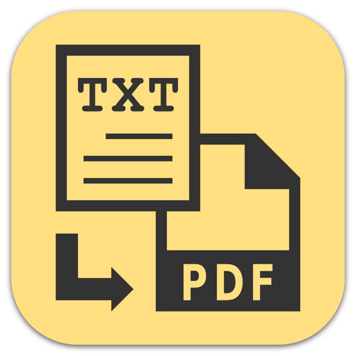 text to pdf -a batch converter logo, reviews