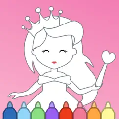princess coloring kid toddler logo, reviews