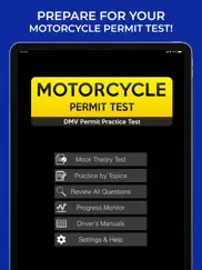dmv motorcycle permit test ipad resimleri 1