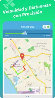 bicicleta gps para ciclismo iphone capturas de pantalla 4