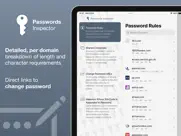 passwords inspector iPad Captures Décran 1