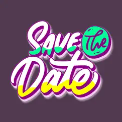 save the date - wasticker logo, reviews