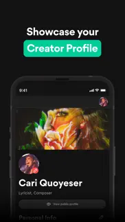musixmatch pro for artists iphone resimleri 3