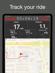 fitmeter bike - gps cycling ipad images 1