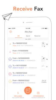doc fax - mobile fax app iphone bildschirmfoto 3
