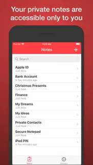 secure notepad - private notes iphone images 2