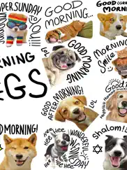good morning dogs stickers ipad images 2