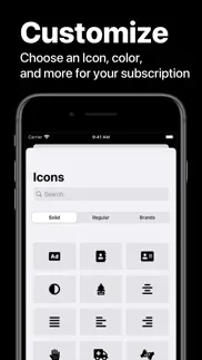 recur - subscription manager iphone images 4