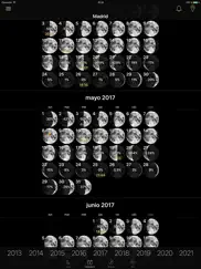 las fases lunares de la luna ipad capturas de pantalla 2