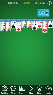 ace spider solitaire -classic klondike card puzzle iphone images 1