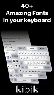keyboard fonts++ kibik iphone images 1