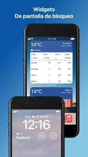 tiempo y clima para ti iphone capturas de pantalla 4