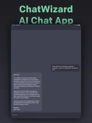 chatwizard - ai chat bot ipad resimleri 1