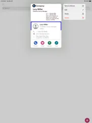 camcard: business card scanner ipad images 3
