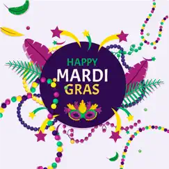 mardi gras carnival stickers logo, reviews