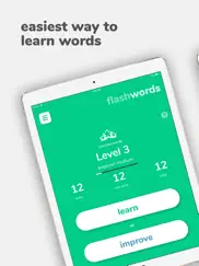 flashwords - learn new words! ipad images 1
