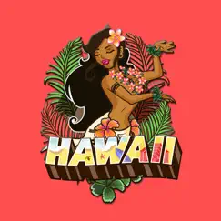 hawaii aloha luau stickers logo, reviews