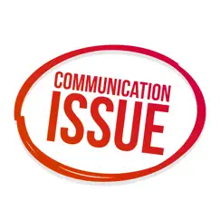 communication issue logo, reviews