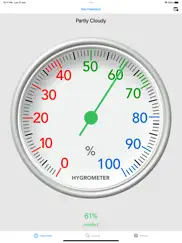 hygrometer - air humidity ipad images 1