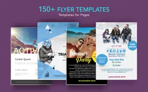 flyer templates for pages iphone images 1