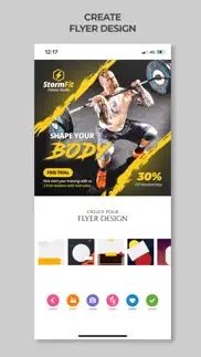 poster maker - flyer creator iphone images 3