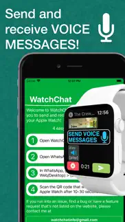 watchchat 2: chat on watch iphone resimleri 2