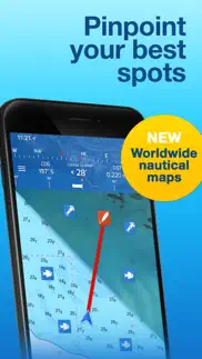 fishing points: map & forecast iphone resimleri 3