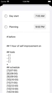 markdown planner iphone images 3