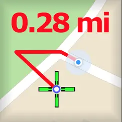 measure distance on map logo, reviews