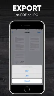 scanner app. scan pdf document iphone images 4