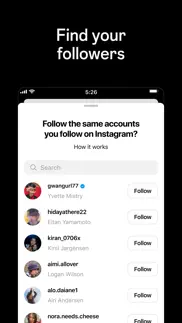 threads, an instagram app iphone resimleri 2