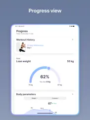 home workout app, no equipment ipad images 4
