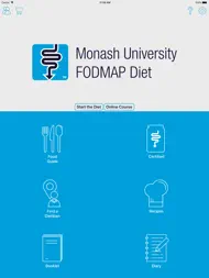 Monash University FODMAP diet ipad bilder 0