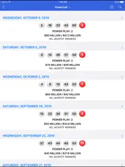 lotto results - lottery in us ipad images 3